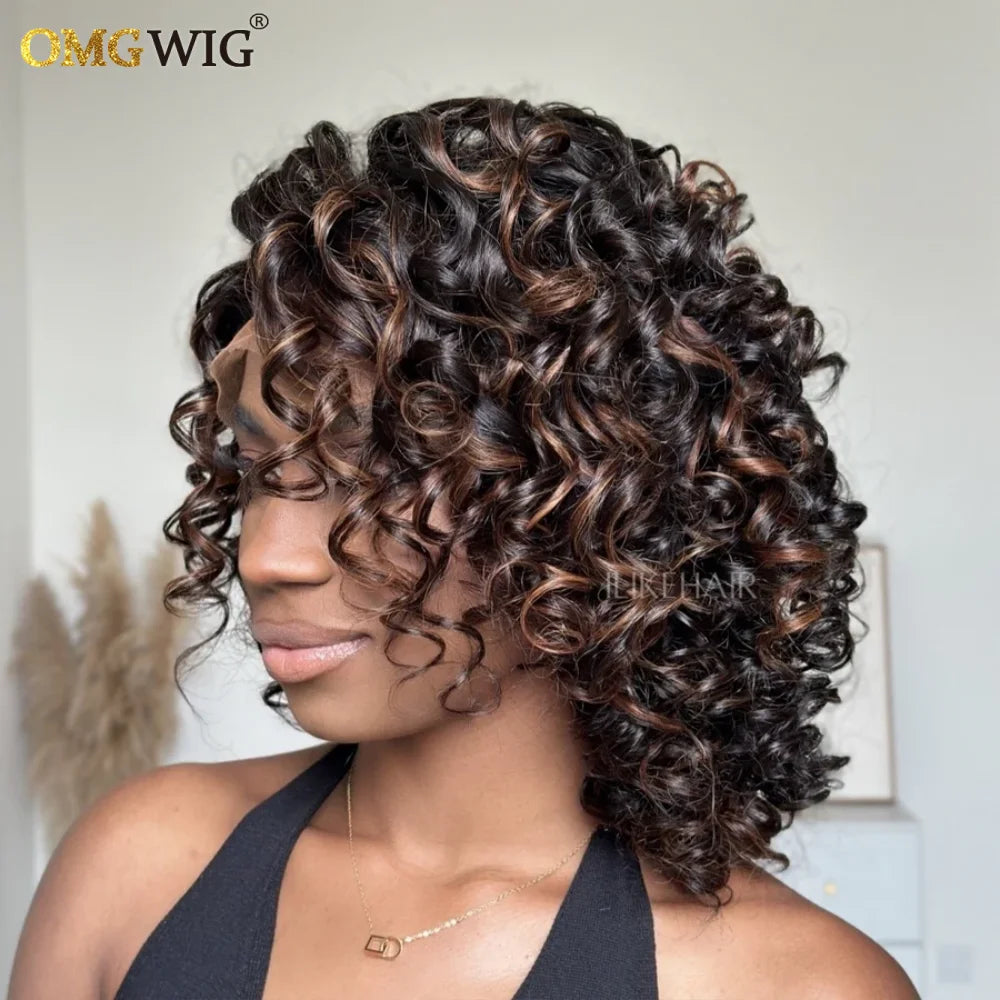 Curly Human Hair Wig