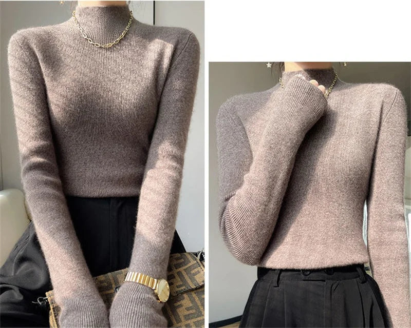 Women Thick Knitted Sweater