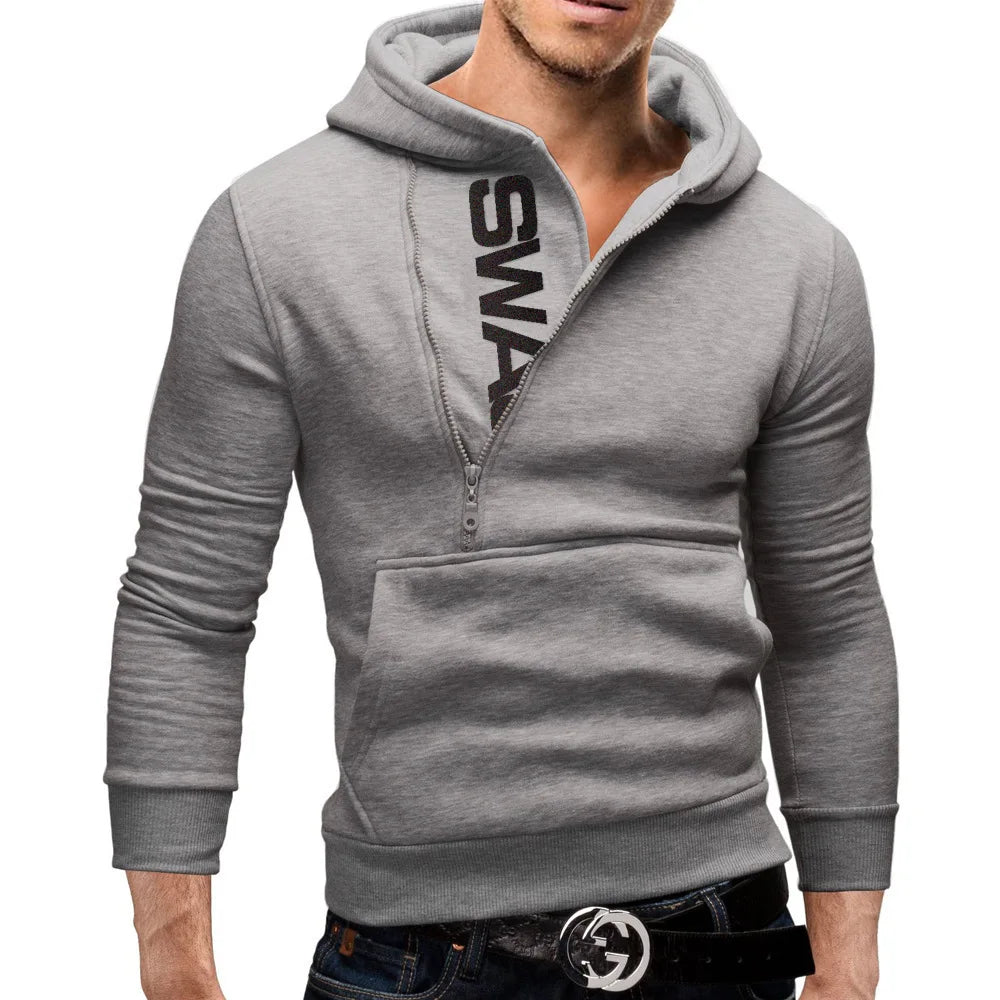Men's Hooded Long Sleeve Sweater