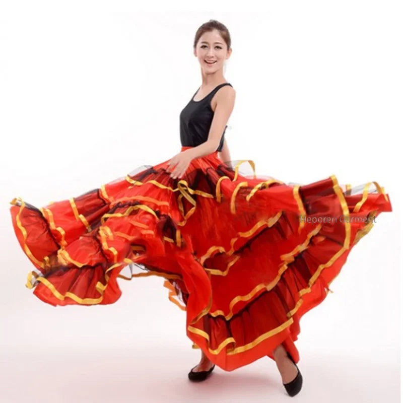 Big Swing Flamenco Skirt for Women