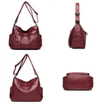 Carica l&#39;immagine nel visualizzatore di Gallery, Women Genuine Brand Leather Handbags
