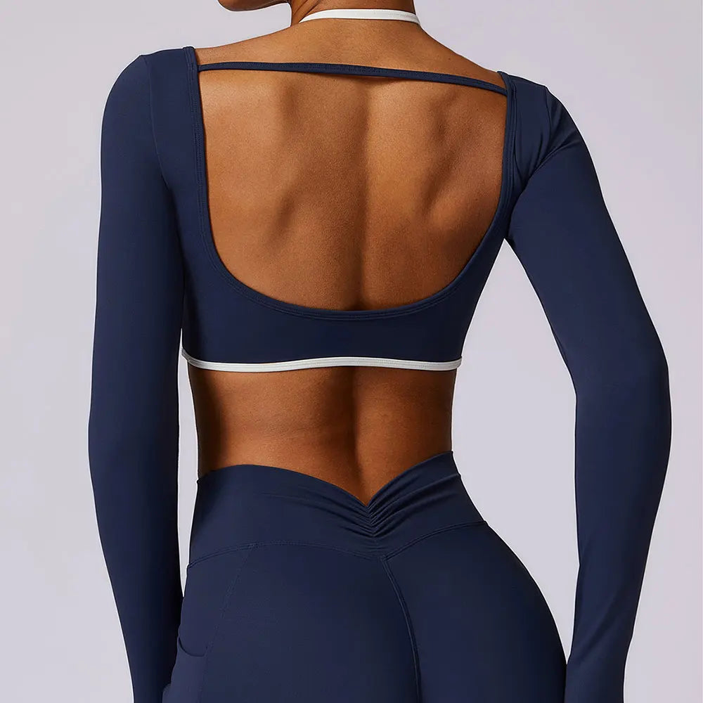 Fitness Running Gym Workout Yoga Top.