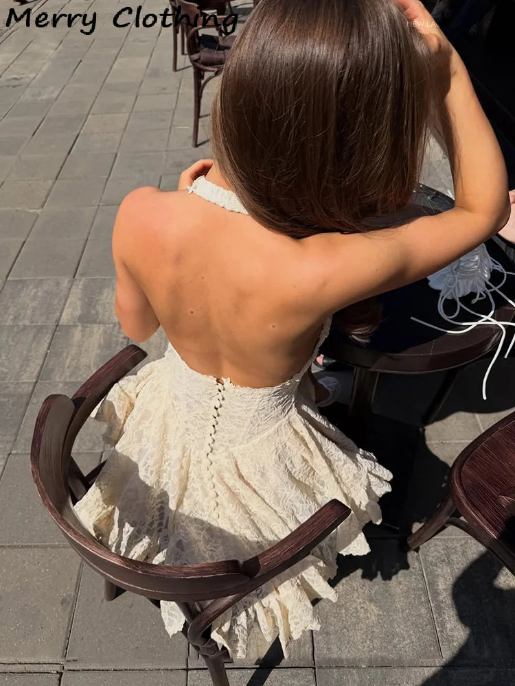 Women's Lace Mini Dress