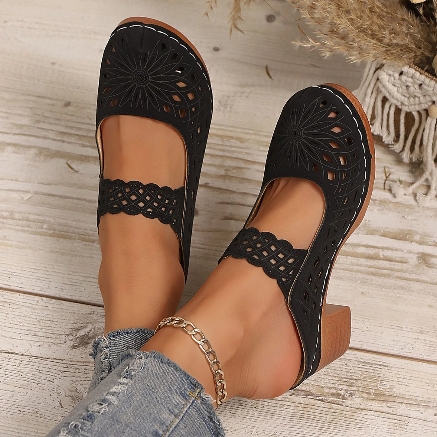 Low Heel Wedges For Women.