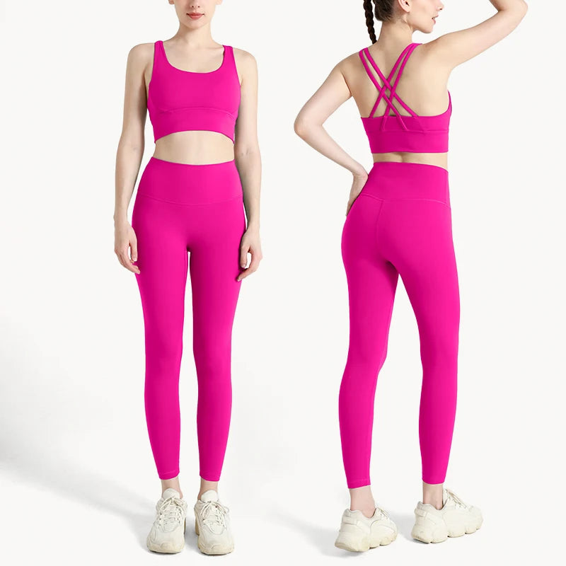 Women's New 2 Piece Yoga Breathable Tracksuit
