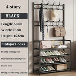 Load image into Gallery viewer, Clothes Hanger Multi-Layer Shoe Rack
