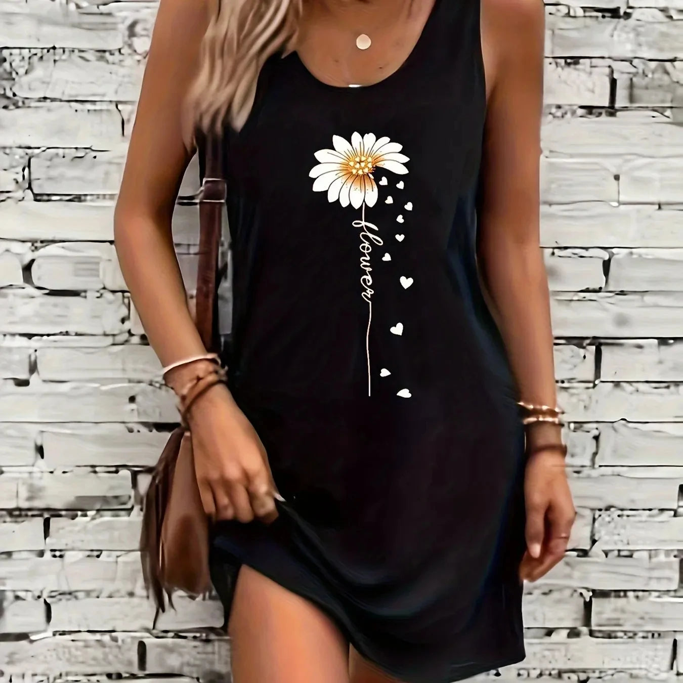 Women's Sunflower Fashion Dress