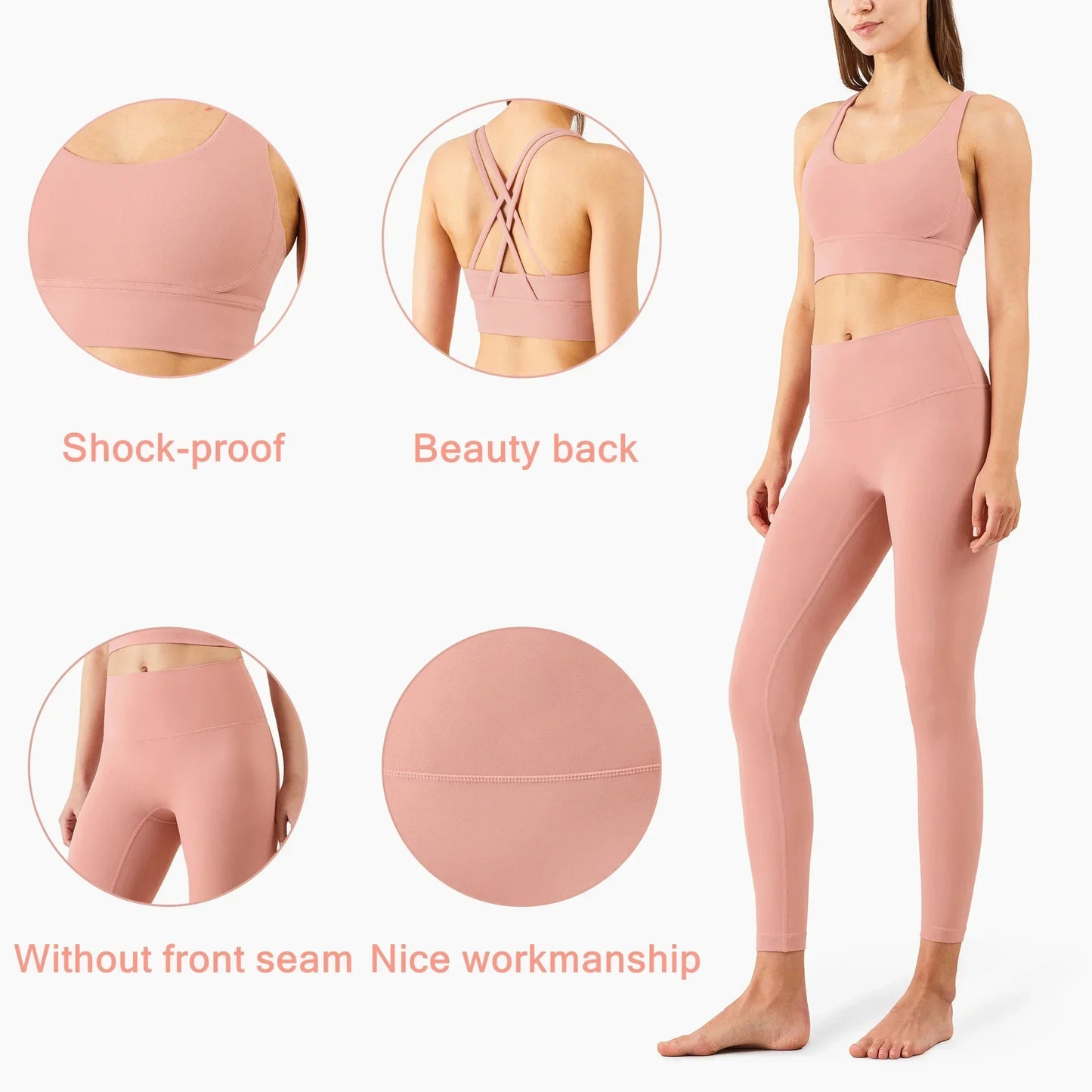 Women's 2Piece Seamless Yoga Set.