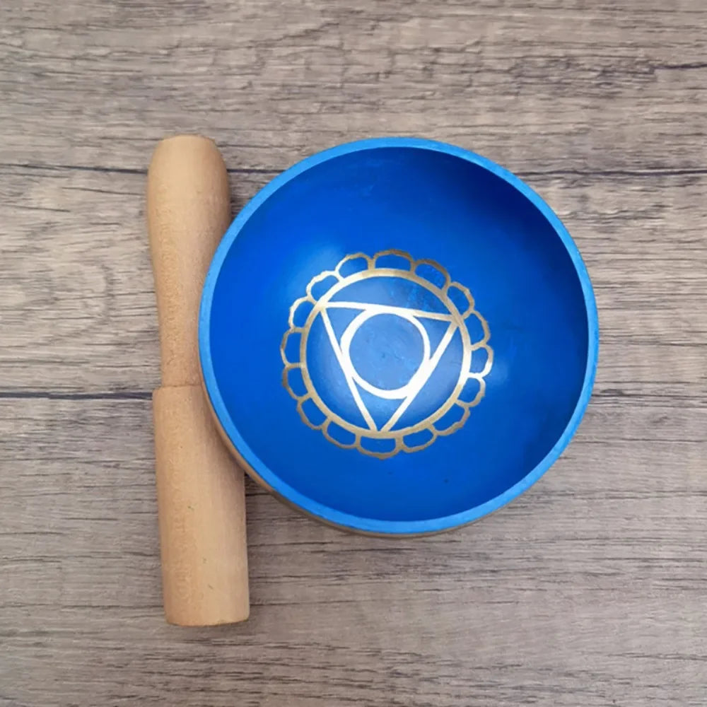 Buddhist Chakras Meditation Therapy Sound Bowls
