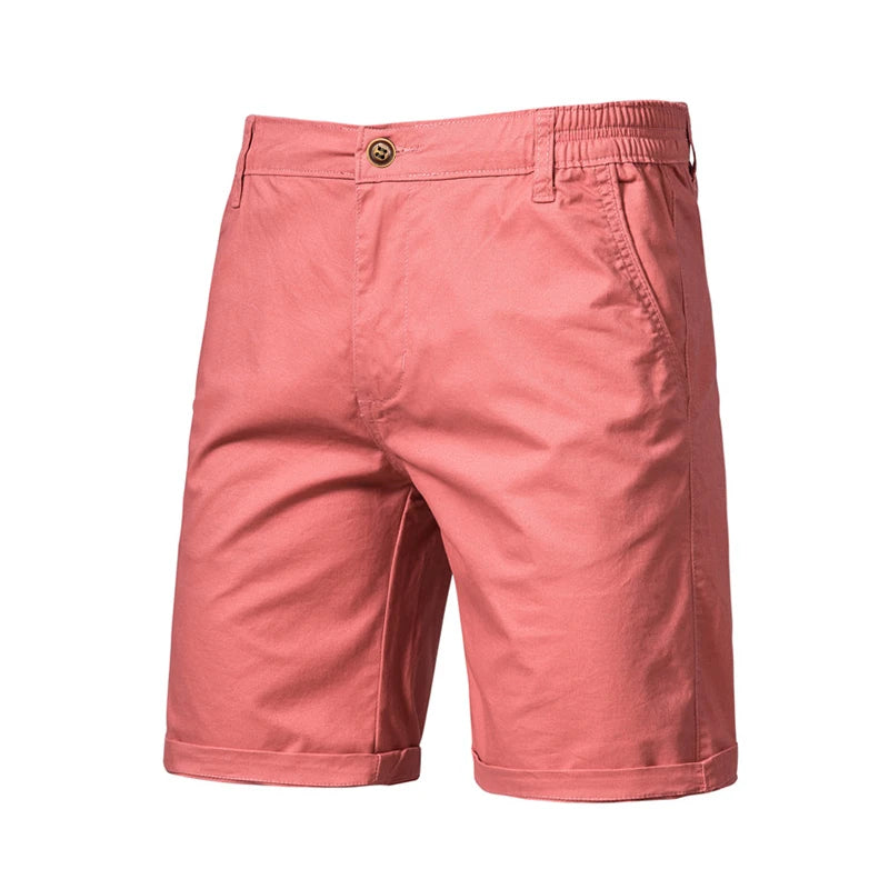 Men's Casual Elastic Waist Shorts