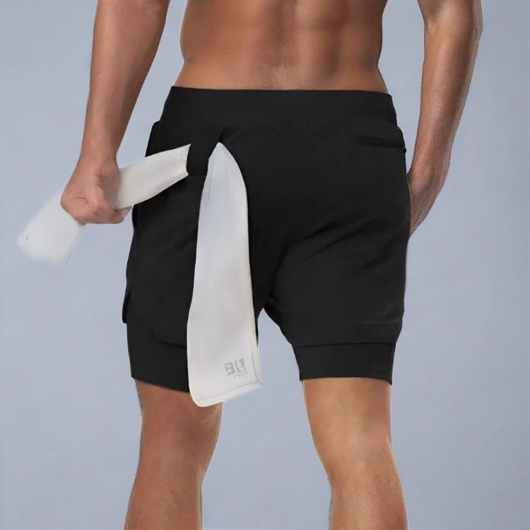 Men 2 in 1 Short Pants