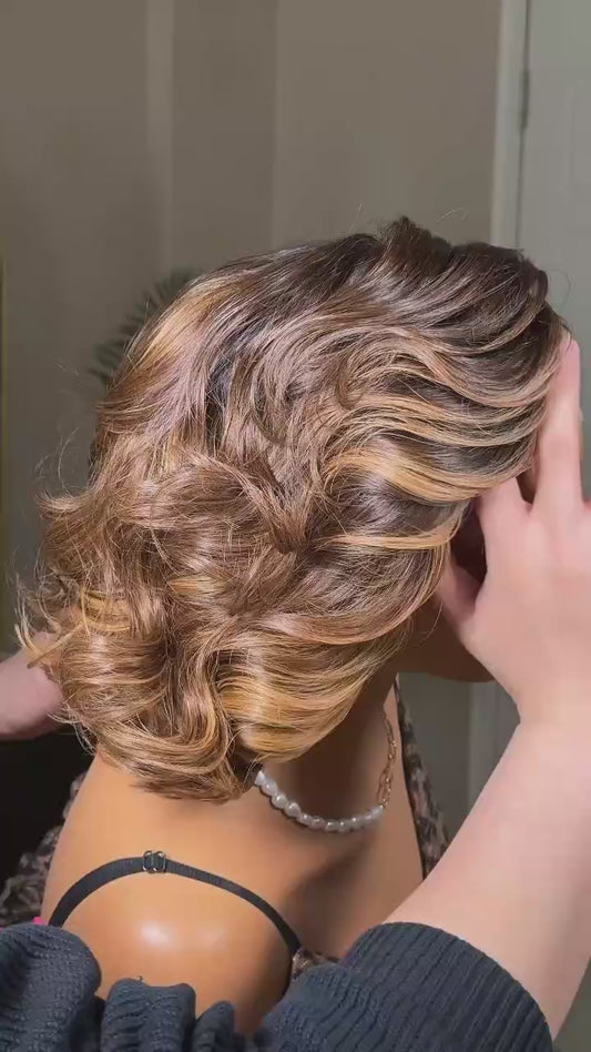 Luxury Wavy Lace Front Human Hair Wig