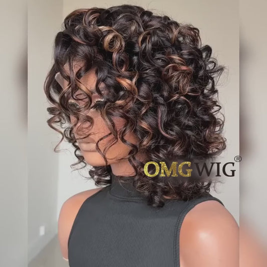 Curly Human Hair Wig