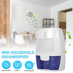 Dehumidifier 500ml Compact and Portable Air Dehumidifier