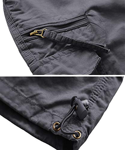 Mens Casual Cargo Long Shorts