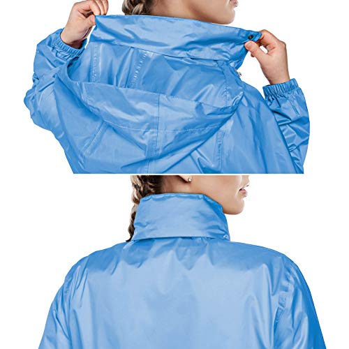 Women's Lightweight Rainjacket (Fog Blue)