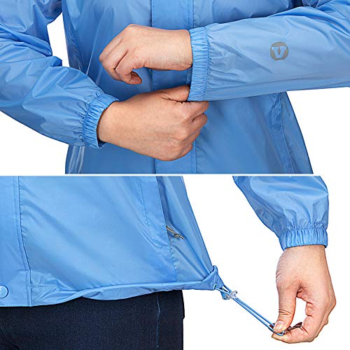 Women's Lightweight Rainjacket (Fog Blue)
