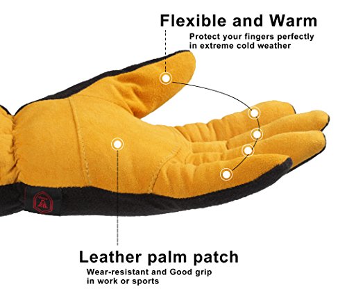 Suede Leather Gloves for Men