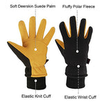 Load image into Gallery viewer, Suede Leather Gloves for Men
