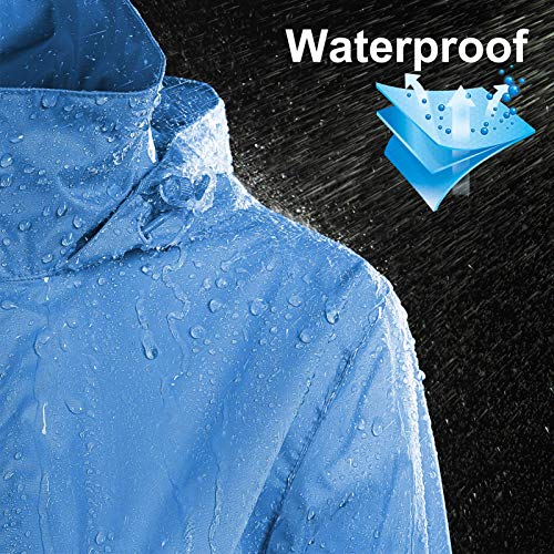 Women's Lightweight Rainjacket (Fog Blue)
