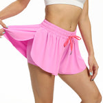 Carica l&#39;immagine nel visualizzatore di Gallery, Women Athletic Yoga Skirt Shorts
