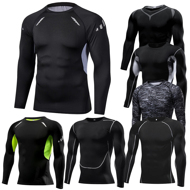 Men's Compression Running Sweat Shirt