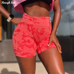 Load image into Gallery viewer, Women&#39;s High Waist Workout Shorts
