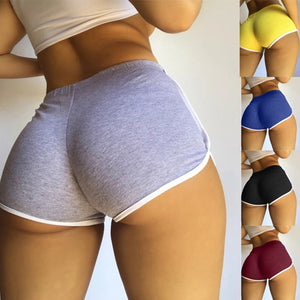 Women Mid Waist Shorts Promo-(Buy two get one free)