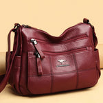 Carica l&#39;immagine nel visualizzatore di Gallery, Women Genuine Brand Leather Handbags
